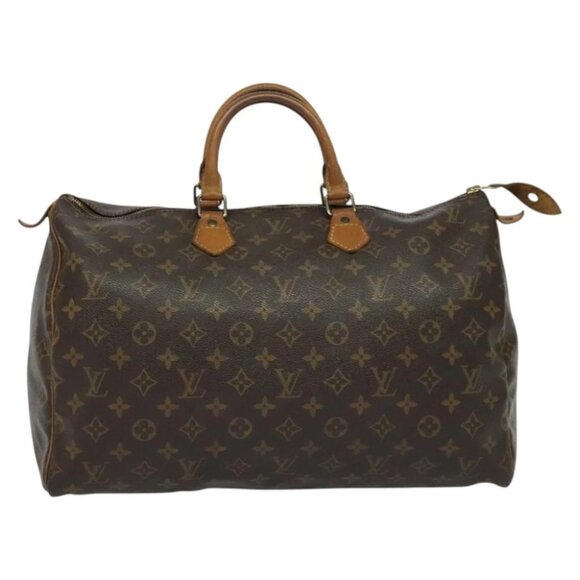 LOUIS VUITTON Monogram Speedy 40 Hand Bag - Picture 3 of 16